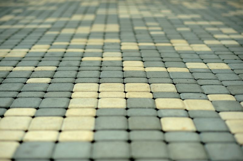 Laying Pavers in Pattern